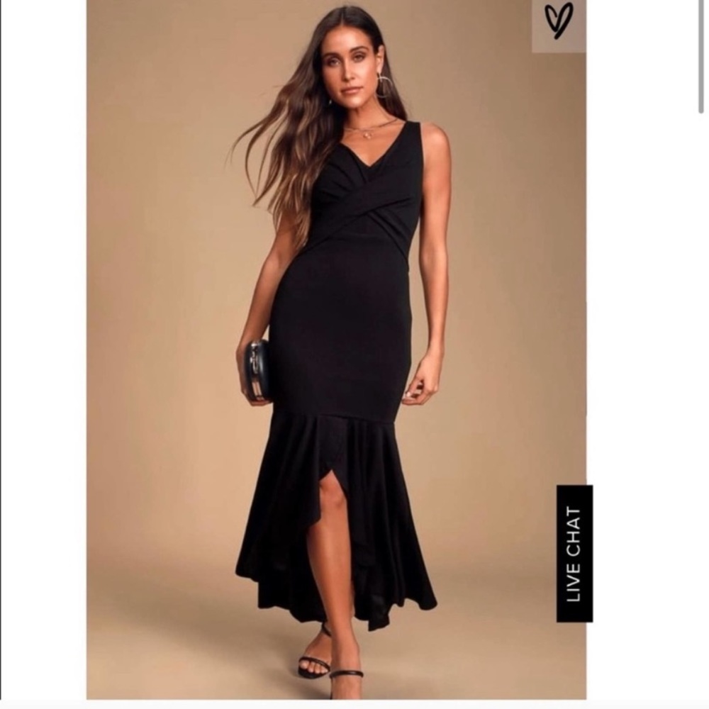 Lulus black dress